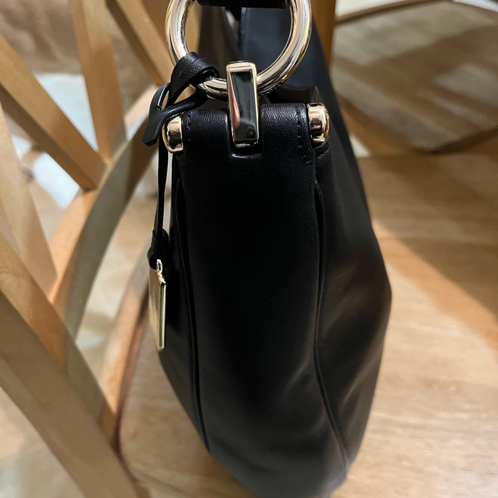 Coach Glovedtanned leather Nomad black  Hobo ECU - Picture 6 of 12